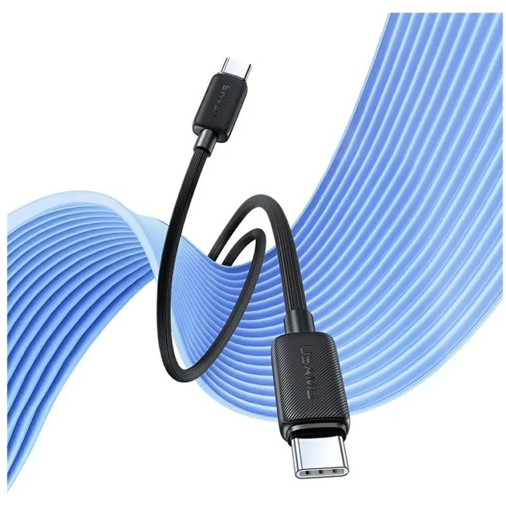 Kabel USAMS KY Series US-SJ691 60W USB-C / USB-C 1m biały
