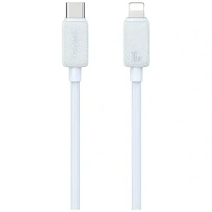 Buy USAMS KY Series US-SJ692 30W USB-C / Lightning cable 1m white - USA1251 - {ean13} - Home Screen Store Europe