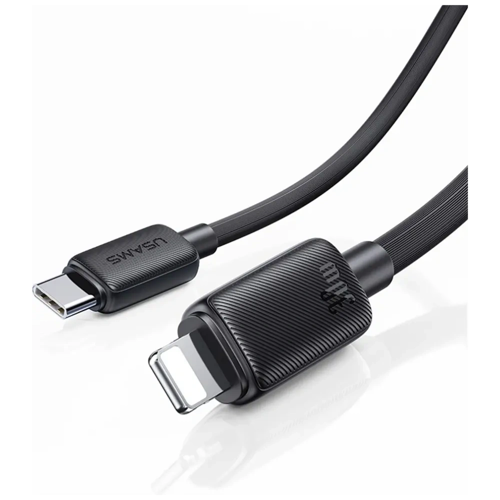 Kabel USAMS KY Series US-SJ692 30W USB-C / Lightning 1m biały