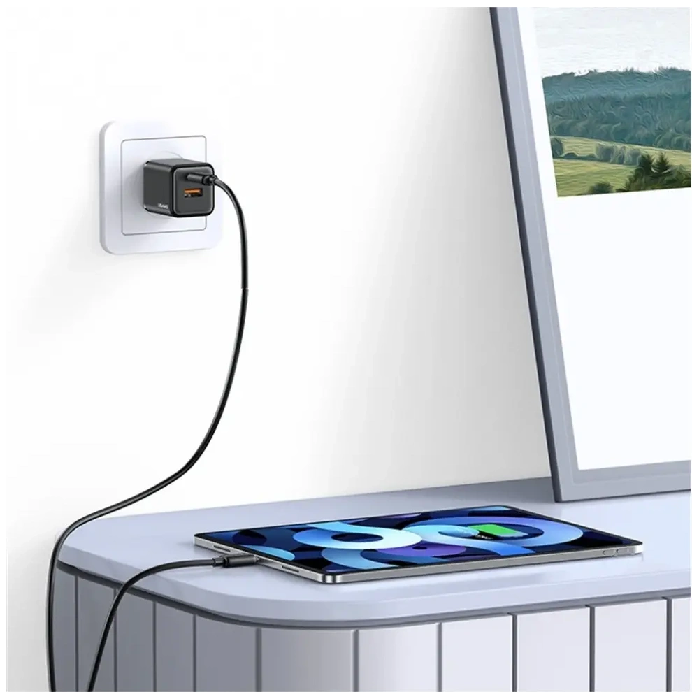 Kabel USAMS KY Series US-SJ692 30W USB-C / Lightning 1m biały