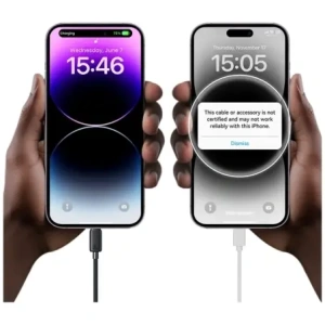 Kup USAMS KY Sorozat US-SJ692 30W USB-C / Lightning kábel 1m fehér - USA1251 - {ean13} - Sklep Home Screen