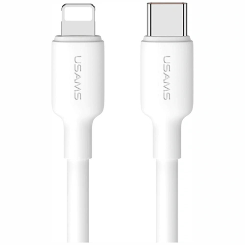 Kup USAMS US-SJ610 U84 PD 20W USB-C / Lightning kábel 1m fehér - USA1252 - {ean13} - Sklep Home Screen