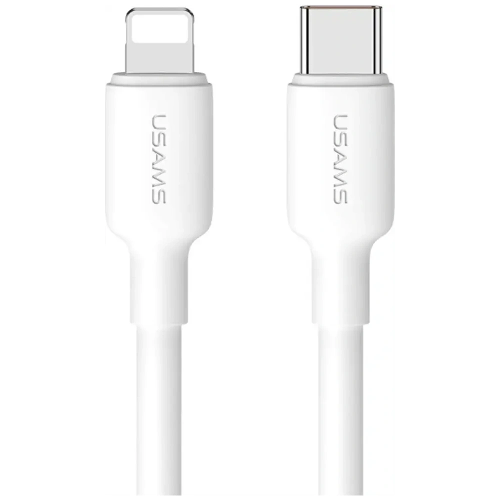 Kabel USAMS US-SJ610 U84 PD 20W USB-C / Lightning 1m biały