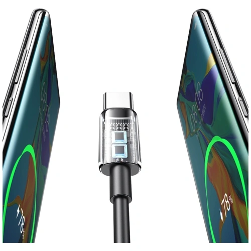 Kup Kabel USAMS YD Series SJ708 18W 3A USB-A / USB-C 1m biały - USA1253 - {ean13} - Sklep Home Screen