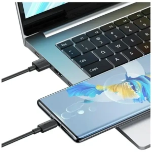 Kup USAMS YD Sorozat SJ708 18W 3A USB-A / USB-C kábel 1m fehér - USA1253 - {ean13} - Sklep Home Screen