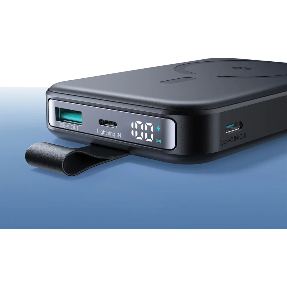 Powerbank Joyroom JR-PBM11 10000mAh 22.5W Qi2, MagSafe, z podstawką czarny