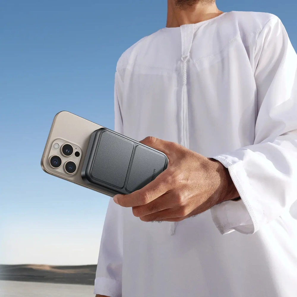 Powerbank Joyroom JR-PBM11 10000mAh 22.5W Qi2, MagSafe, z podstawką czarny