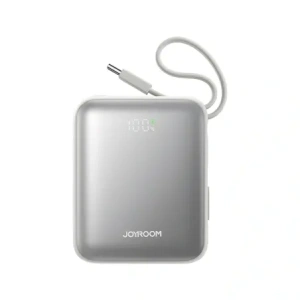 Kup Joyroom JR-PBF27 10000mAh 22.5W Baterie externă cu cabluri USB-C și Lightning integrate, albă - JYR1245 - {ean13} - Sklep Home Screen