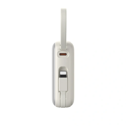 Kup Joyroom JR-PBF27 10000mAh 22.5W Powerbank mit integrierten USB-C- und Lightning-Kabeln, weiß - JYR1245 - {ean13} - Sklep Home Screen
