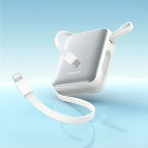 Kup Joyroom JR-PBF27 10000mAh 22.5W Baterie externă cu cabluri USB-C și Lightning integrate, albă - JYR1245 - {ean13} - Sklep Home Screen