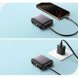 Kup Joyroom JR-PBF27 10000mAh 22.5W Power bank cu cabluri USB-C și Lightning integrate, negru - JYR1246 - {ean13} - Sklep Home Screen