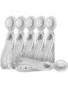 Kup Opaska na kable Joyroom JR-ZS422 silikonowa z magnesem biała [6 PACK] - JYR1247 - {ean13} - Sklep Home Screen