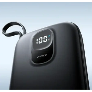 Kup Powerbank Joyroom JR-PBF18 10000mAh 22.5W z wbudowanym kablem Lightning + kabel USB-C / USB-C 0.25cm czarny - JYR1249 - {ean13} - Sklep Home Screen