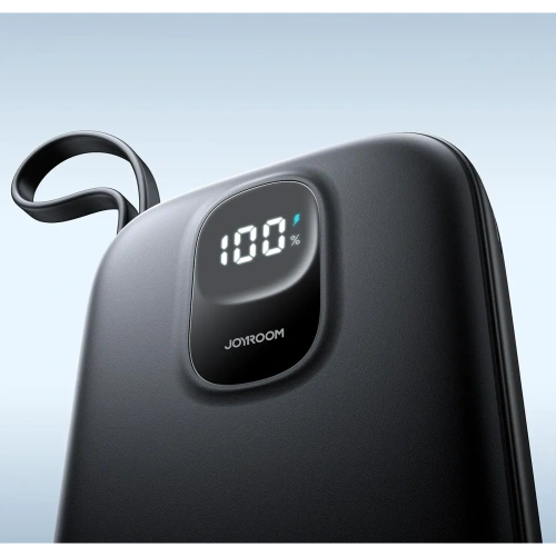 Kup Joyroom JR-PBF18 10000mAh 22.5W Power banka s vestavěným Lightning kabelem + USB-C / USB-C kabel 0,25 cm černý - JYR1249 - {ean13} - Sklep Home Screen