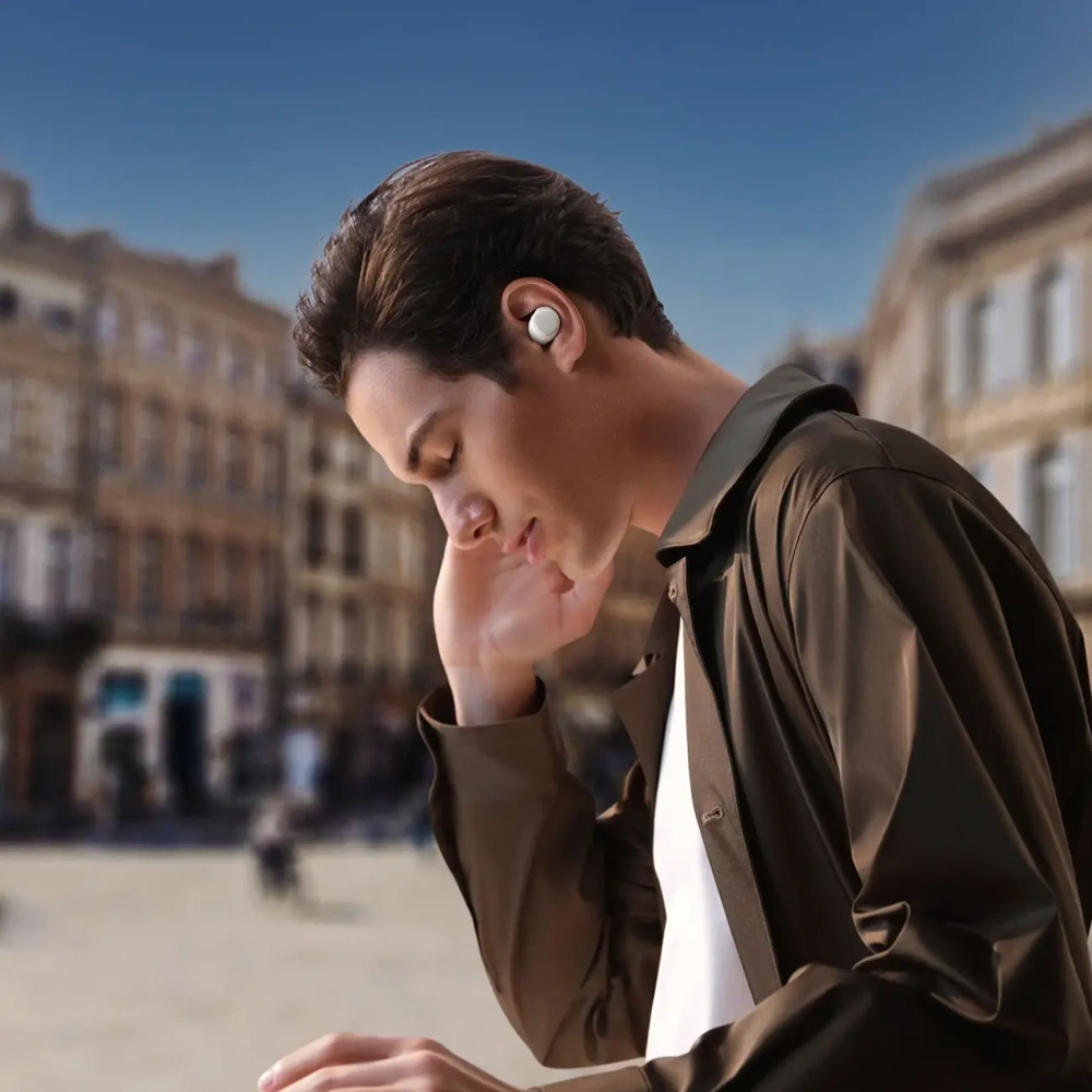 Bezprzewodowe słuchawki dokanałowe Joyroom Jdots JR-DB3 TWS Bluetooth 5.4 białe