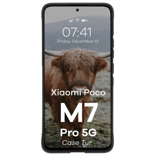 Kup Pancerne etui Bizon Case Tur do Xiaomi Poco M7 Pro 5G czarne - BIZ9124 - {ean13} - Sklep Home Screen