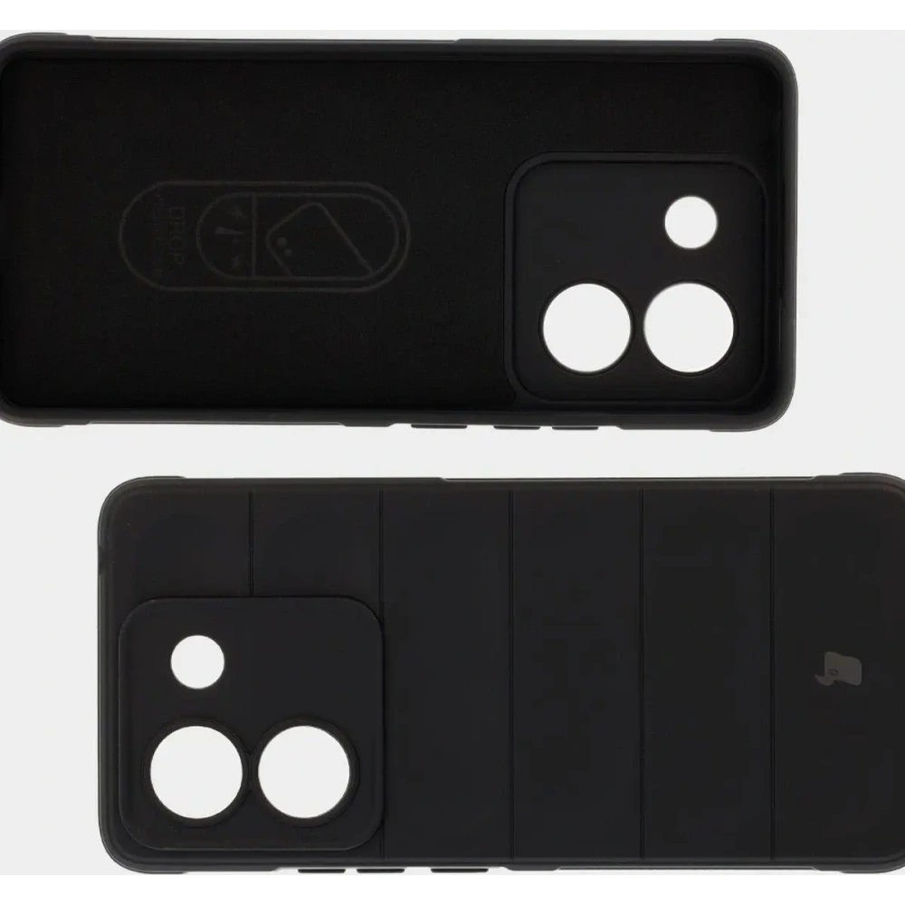 Pancerne etui Bizon Case Tur do Xiaomi Poco M7 Pro 5G czarne