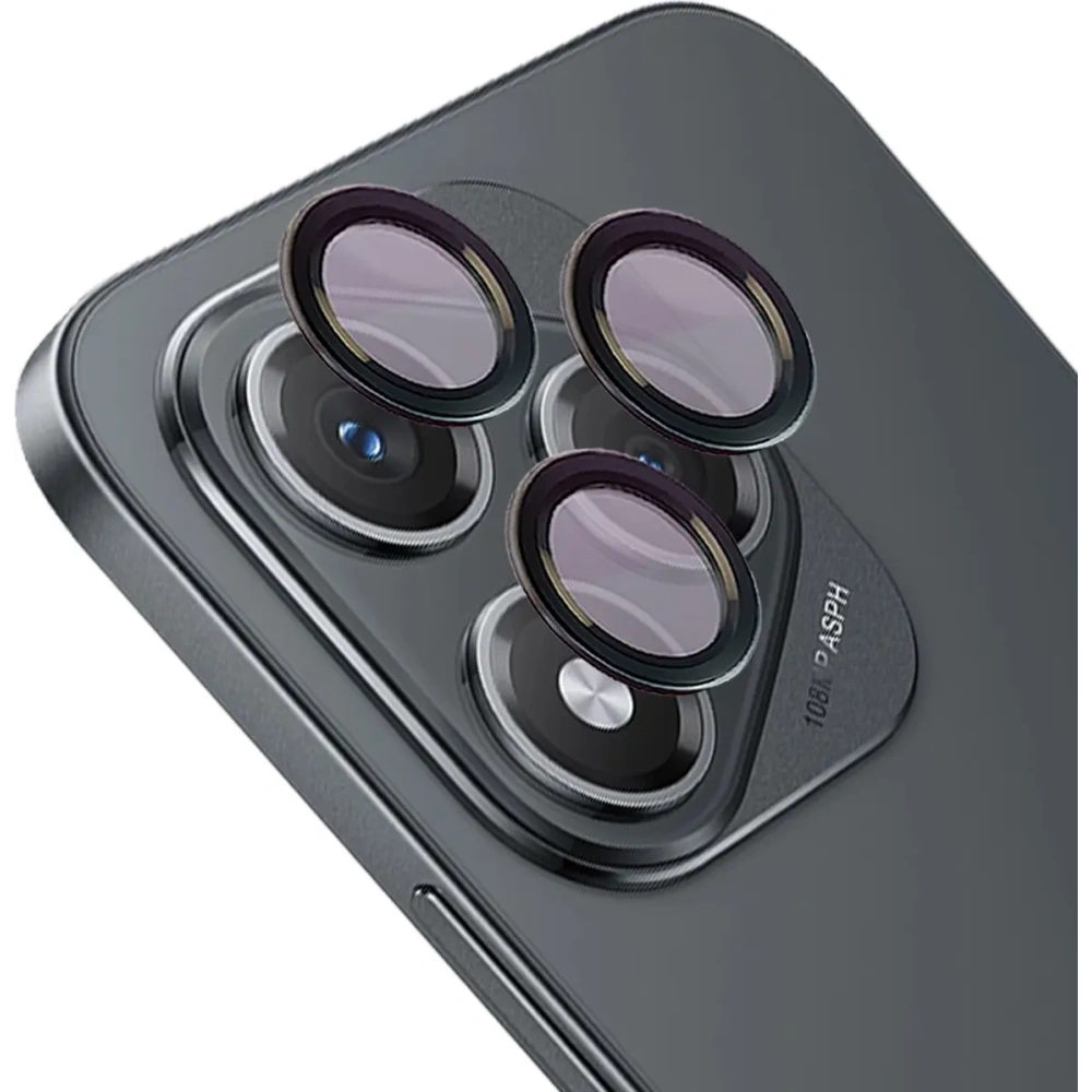 Szkło na aparat Bizon Glass Snap Lens do Honor 400 Lite 5G czarna ramka