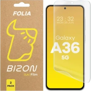 Kup Bizon skleněná fólie na slunce Samsung Galaxy A36 5G [2 BALENÍ] - BIZ9129 - {ean13} - Sklep Home Screen