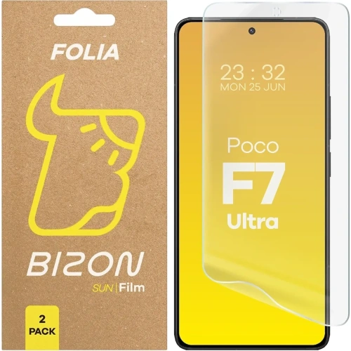 Kup Bizon Üvegfólia Nap Xiaomi Poco F7 Ultra [2 CSOMAG] - BIZ9131 - {ean13} - Sklep Home Screen