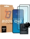 Buy Bizon Edge 2 Pack 2x tempered glass + 1x lens protection Nothing Phone (3a) Pro - BIZ9135 - {ean13} - Home Screen Store Europe