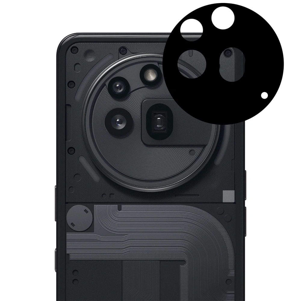 2x szkło na ekran + 1x na aparat Bizon Edge 2 Pack do Nothing Phone (3a) Pro