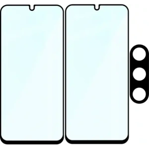 Buy Bizon Edge 2 Pack 2x tempered glass + 1x lens protection Samsung Galaxy A26 5G - BIZ9137 - {ean13} - Home Screen Store Europe