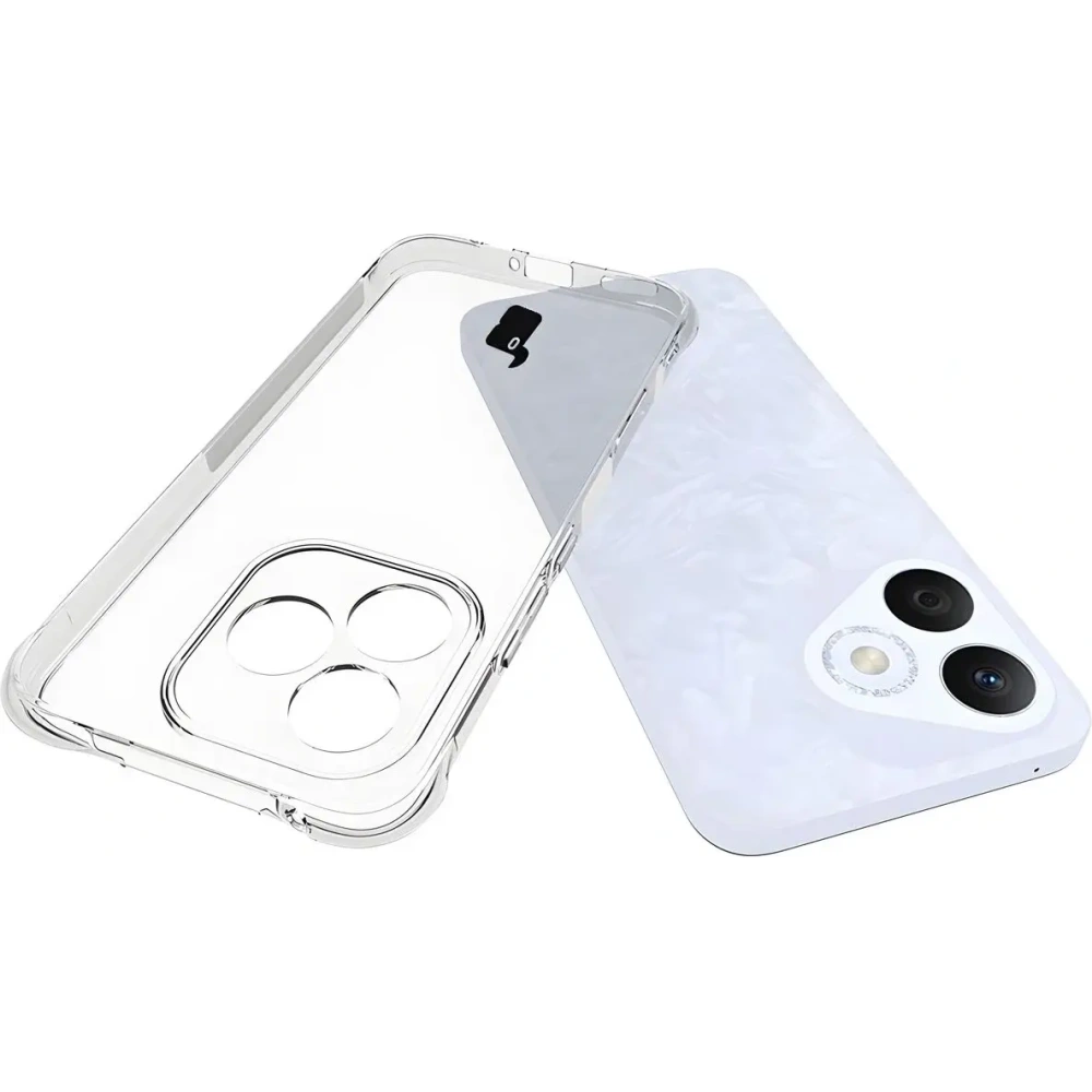 Elastyczne etui Bizon Case Salpa do Honor 400 Lite 5G przezroczyste