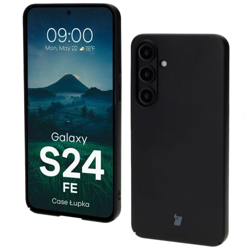 Kup Caz Bizon Lupka Samsung Galaxy S24 FE negru - BIZ9140 - {ean13} - Sklep Home Screen