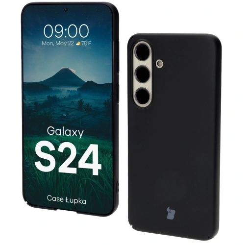Kup Husa Bizon Case Lupka pentru Samsung Galaxy S24 neagră - BIZ9141 - {ean13} - Sklep Home Screen