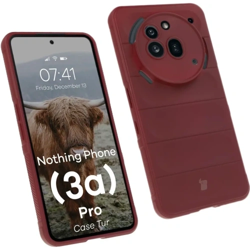 Kup Pancerne etui Bizon Case Tur do Nothing Phone (3a) Pro burgundowe - BIZ9142 - {ean13} - Sklep Home Screen