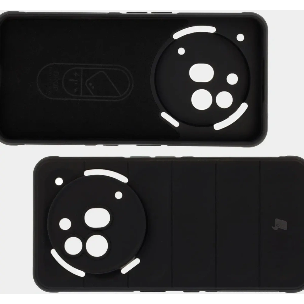 Pancerne etui Bizon Case Tur do Nothing Phone (3a) Pro czarne