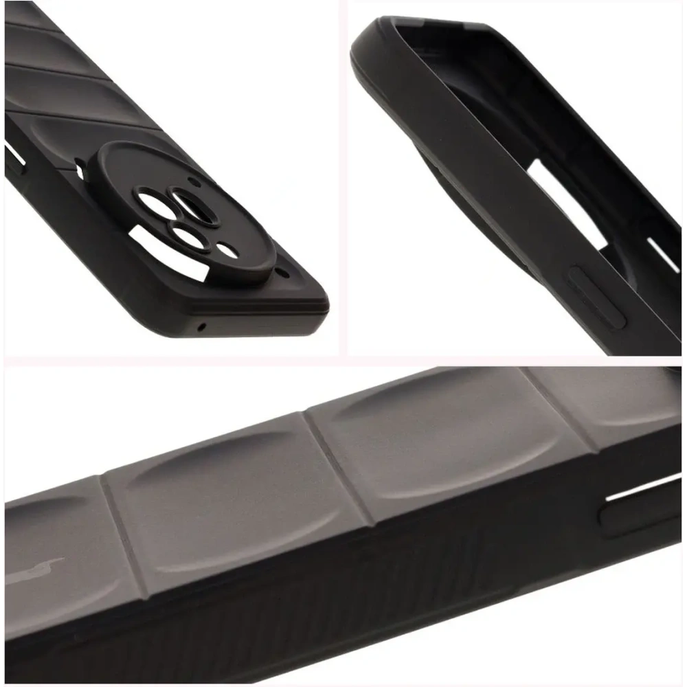 Pancerne etui Bizon Case Tur do Nothing Phone (3a) Pro czarne