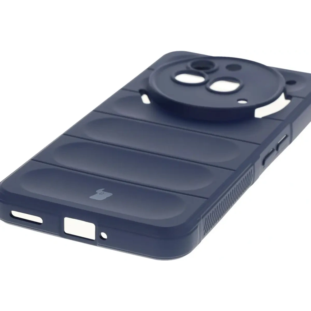 Pancerne etui Bizon Case Tur do Nothing Phone (3a) Pro granatowe