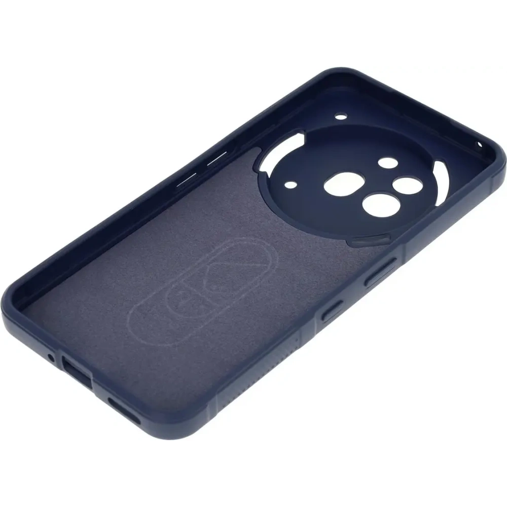 Pancerne etui Bizon Case Tur do Nothing Phone (3a) Pro granatowe