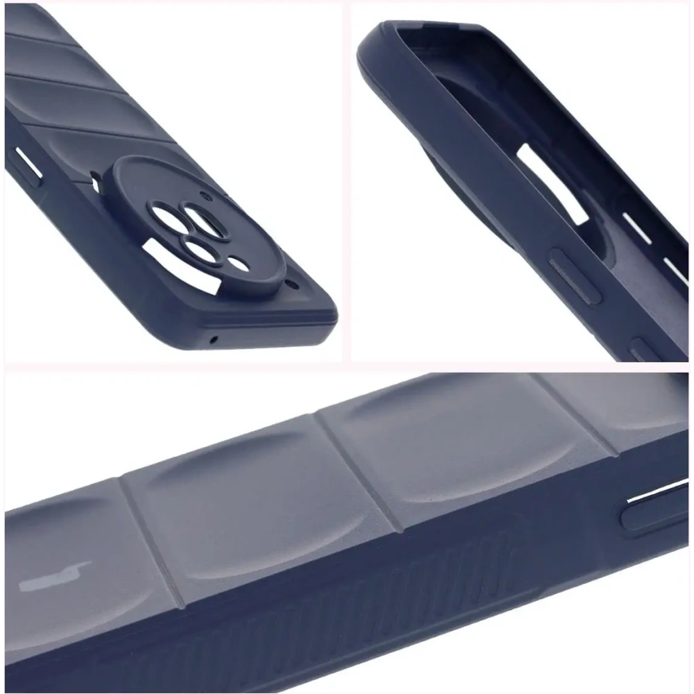 Pancerne etui Bizon Case Tur do Nothing Phone (3a) Pro granatowe