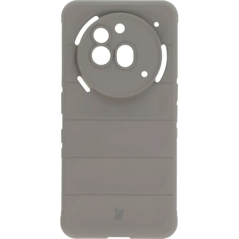 Pancerne etui Bizon Case Tur do Nothing Phone (3a) Pro jasnoszare