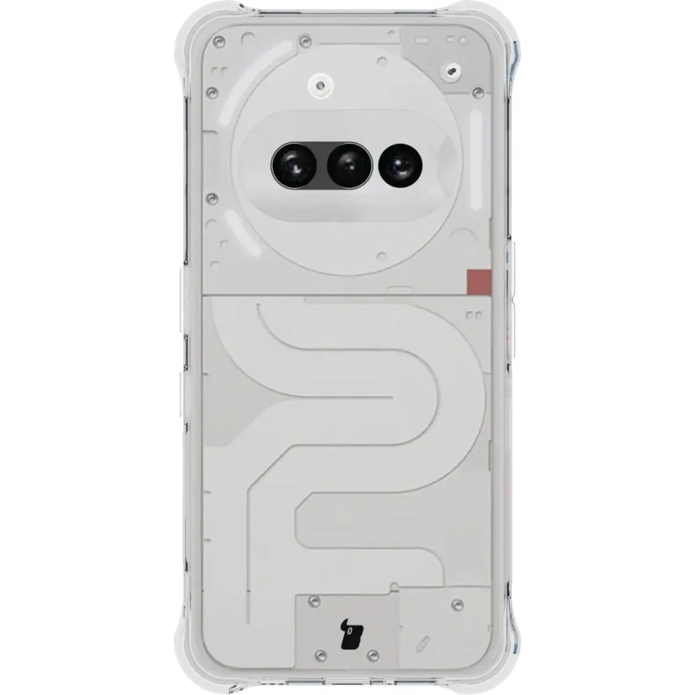 Etui + 2x szkło na ekran Bizon Case Clear Pack do Nothing Phone (3a)