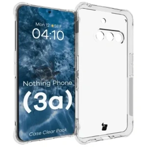 Buy Bizon Case Clear Pack case + 2x screen glass Nothing Phone (3a) - BIZ9146 - {ean13} - Home Screen Store Europe