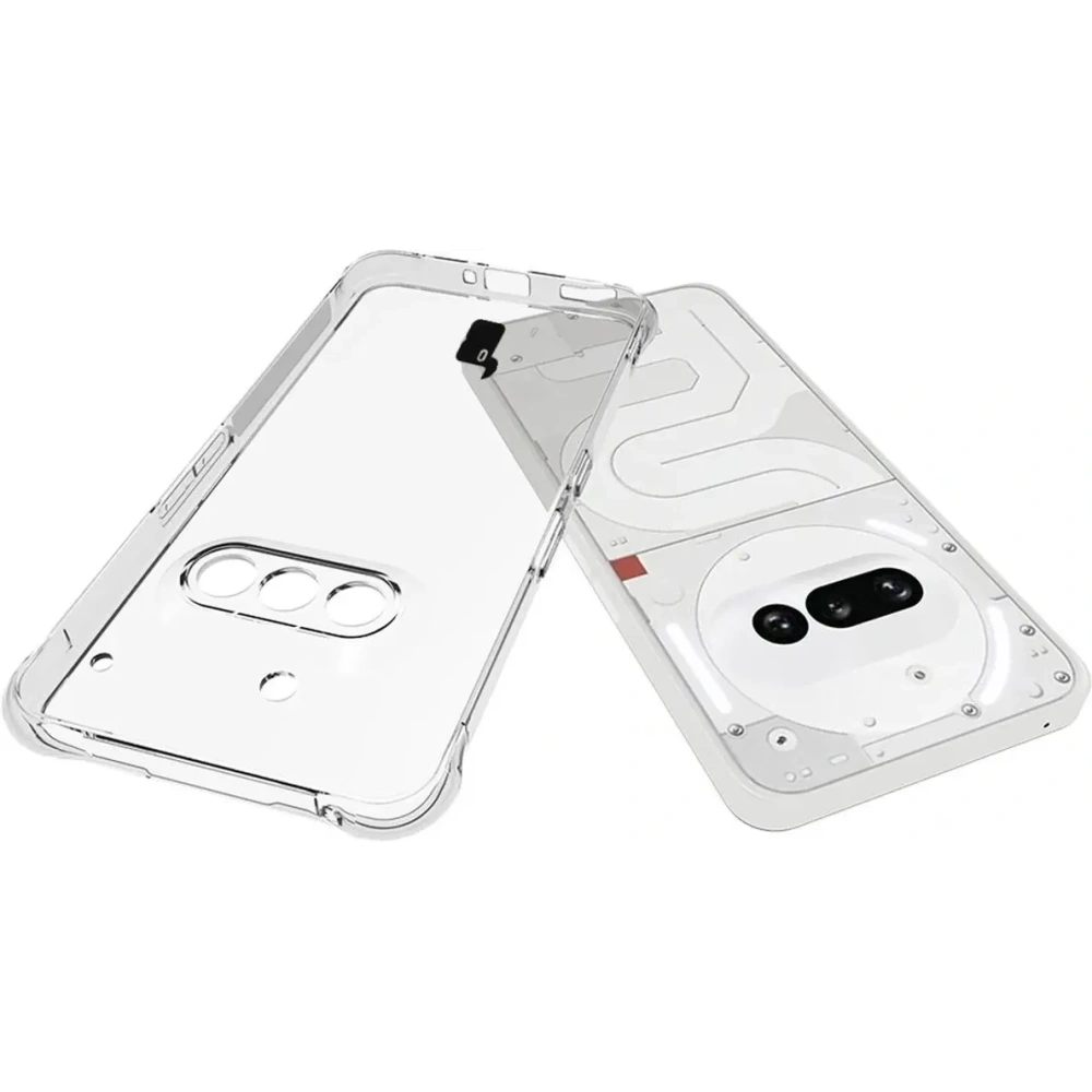 Etui + 2x szkło na ekran Bizon Case Clear Pack do Nothing Phone (3a)
