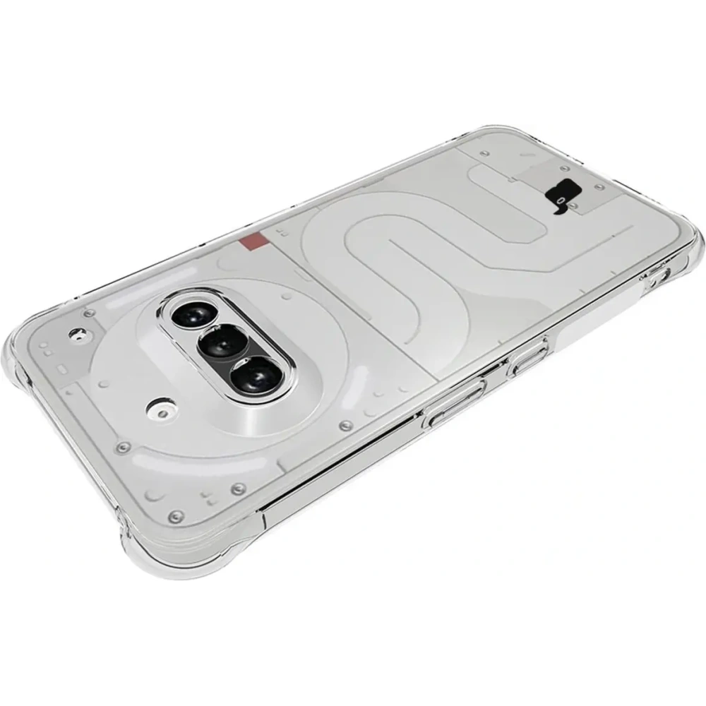 Etui + 2x szkło na ekran Bizon Case Clear Pack do Nothing Phone (3a)