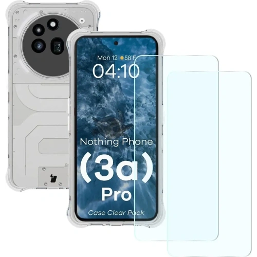 Kup Bizon Case Clear Pack carcasă + 2x sticlă de protecție Nothing Phone (3a) Pro - BIZ9147 - {ean13} - Sklep Home Screen