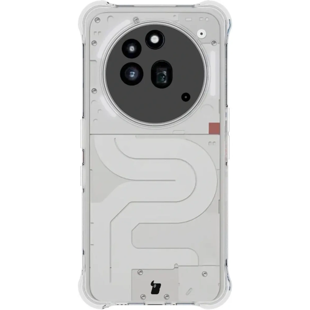 Etui + 2x szkło na ekran Bizon Case Clear Pack do Nothing Phone (3a) Pro