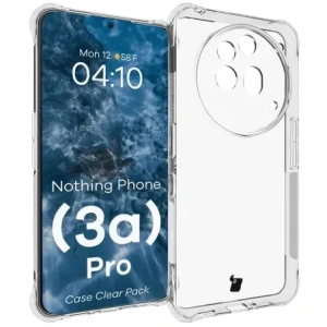 Buy Bizon Case Clear Pack case + 2x screen glass Nothing Phone (3a) Pro - BIZ9147 - {ean13} - Home Screen Store Europe