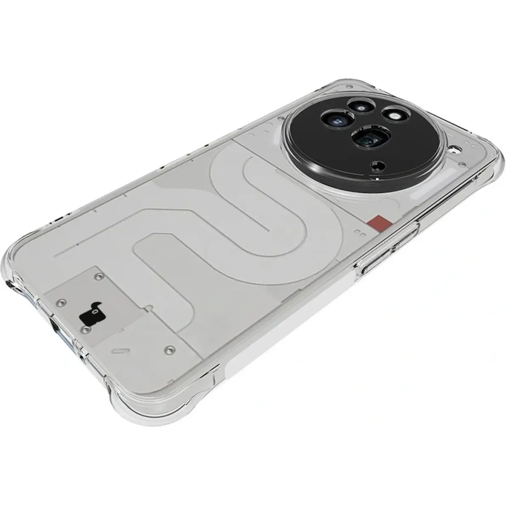 Etui + 2x szkło na ekran Bizon Case Clear Pack do Nothing Phone (3a) Pro