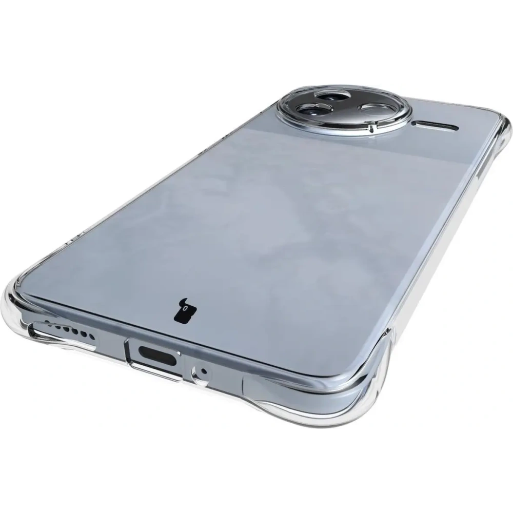 Etui + 2x szkło na ekran Bizon Case Clear Pack do Xiaomi Poco F7 Pro