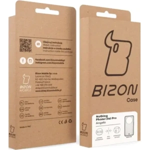 Buy Bizon Case Angelo Nothing Phone (3a) Pro translucent with gray frame - BIZ9149 - {ean13} - Home Screen Store Europe