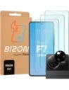 Bizon Clear 2 Pack 3x tempered glass + 1x lens protection Xiaomi Poco F7 Ultra