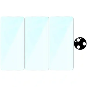 Buy Bizon Clear 2 Pack 3x tempered glass + 1x lens protection Xiaomi Poco F7 Ultra - BIZ9151 - {ean13} - Home Screen Store Europe