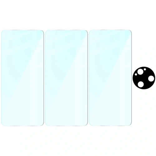 Kup 3x szkło na ekran + 1x na aparat BIZON Clear 2 Pack do Xiaomi Poco F7 Ultra - BIZ9151 - {ean13} - Sklep Home Screen